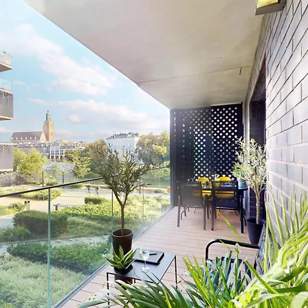 Z Tarasem I Widokiem Na Rzeke Wroapart-pl - With Terrace And River View Wroapart Wroclaw